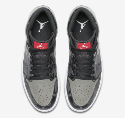 New Air Jordan 1 High Camo 3M Shadow Black Dark Stucco White