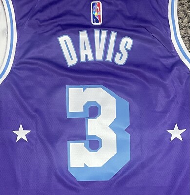 Nike Dynasty City Edition LA Lakers Jersey Davis #3 Medium sz. 56