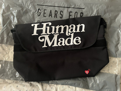NEW Human Made X Girls Don't Cry Black Messenger Bag Verdy Limited