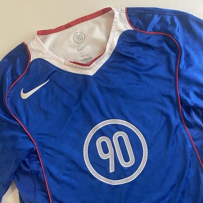 Nike Total 90 Jersey Men S Retro 90s France Theme Soccer Y2K Shirt
