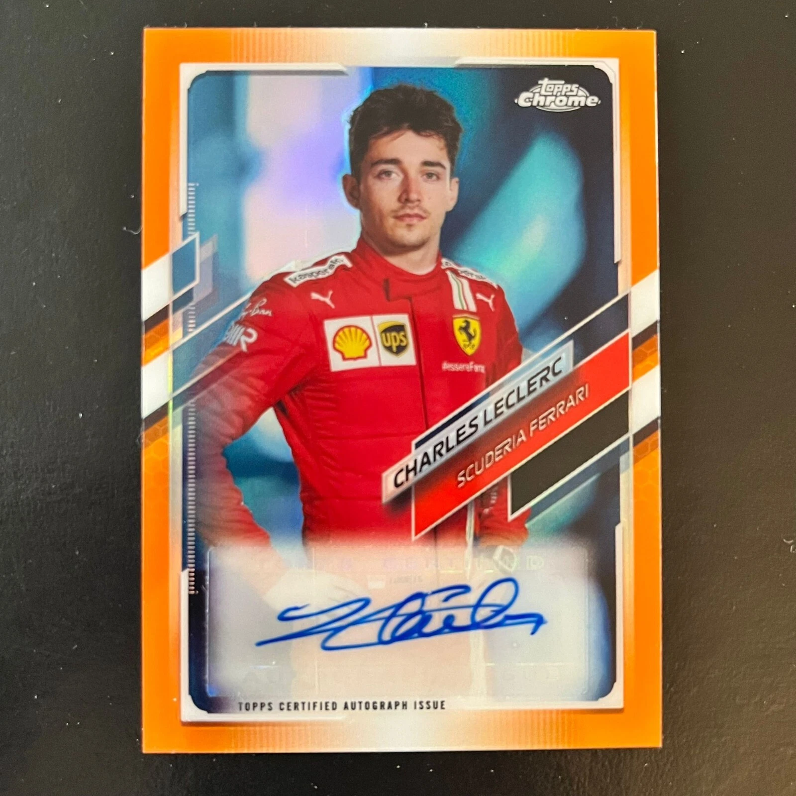 Charles Leclerc 2021 Topps Chrome Formula 1 #CA-CL Autographs