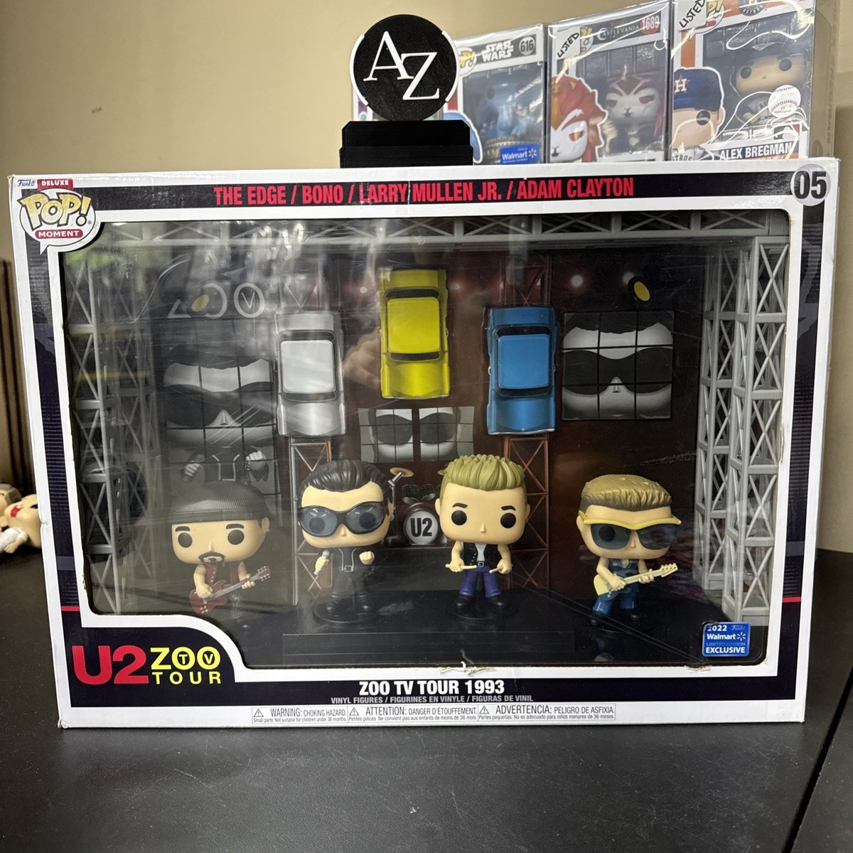 Funko Pop! U2 - Zoo TV Tour - Bundle (Set of 4) セール！funko pop