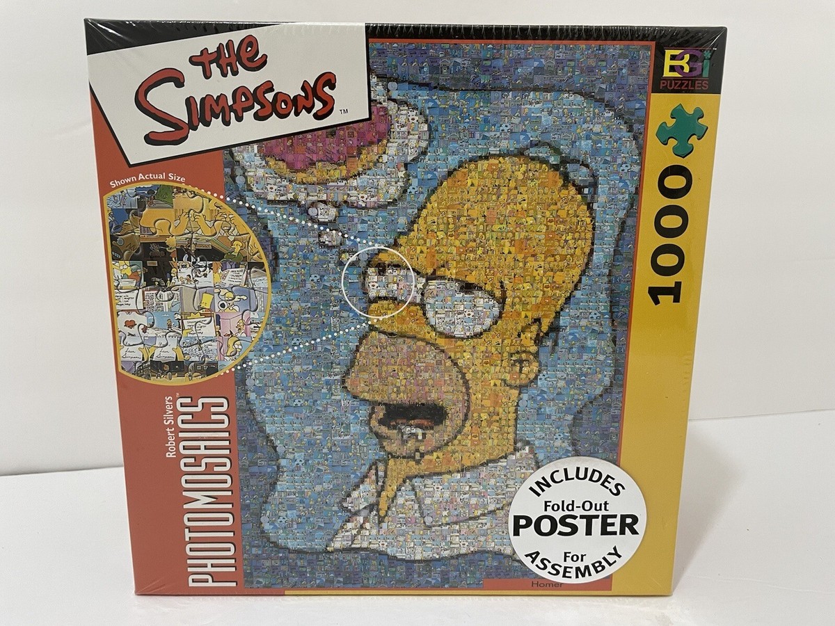 The Simpsons Photomosaics 1000ピース Photomosaics