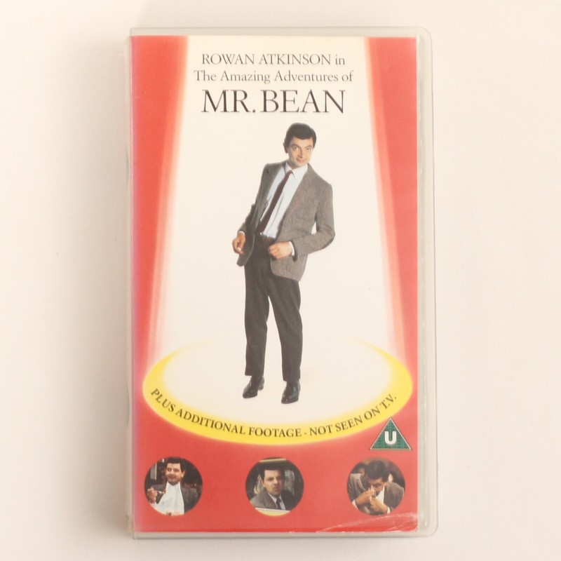 Rowan Atkinson in the Amazing Adventures of Mr. Bean VHS Tape | eBay