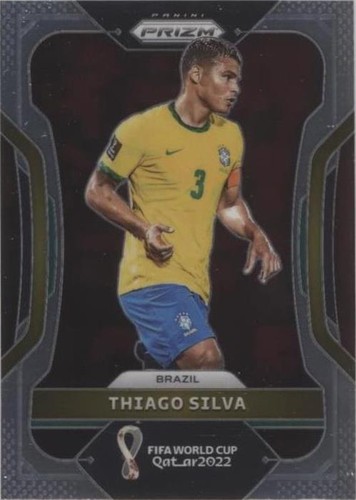 2025 Panini Prizm FIFA Club World Cup Fluminense Thiago Silva Auto