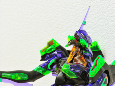 エヴァプラモデル史上初の色付きクリア、初号機の富士急限定モデル