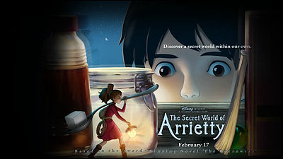 かなり違う雰囲気に編集された海外版「借りぐらしのアリエッティ