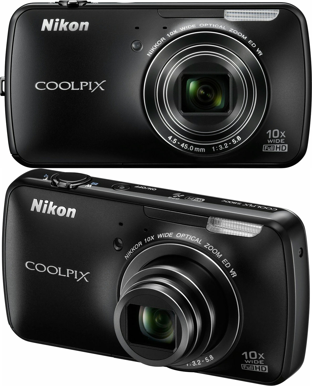 ニコンがAndroid搭載でWi-Fiに対応したコンパクトデジカメ「COOLPIX