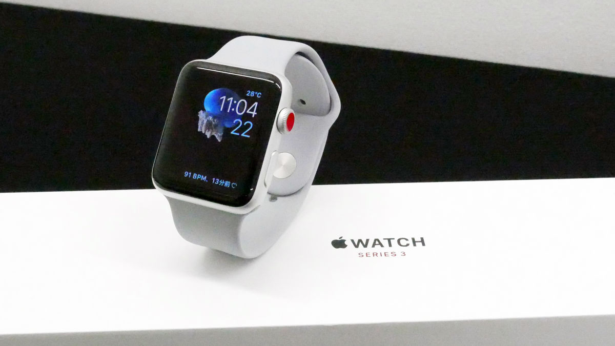 LTE対応になった「Apple Watch Series 3」が届いたので開封＆速攻外観