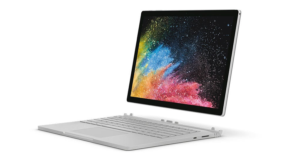 Microsoftが「Surface Book 2」に最新プロセッサを搭載したモデルを