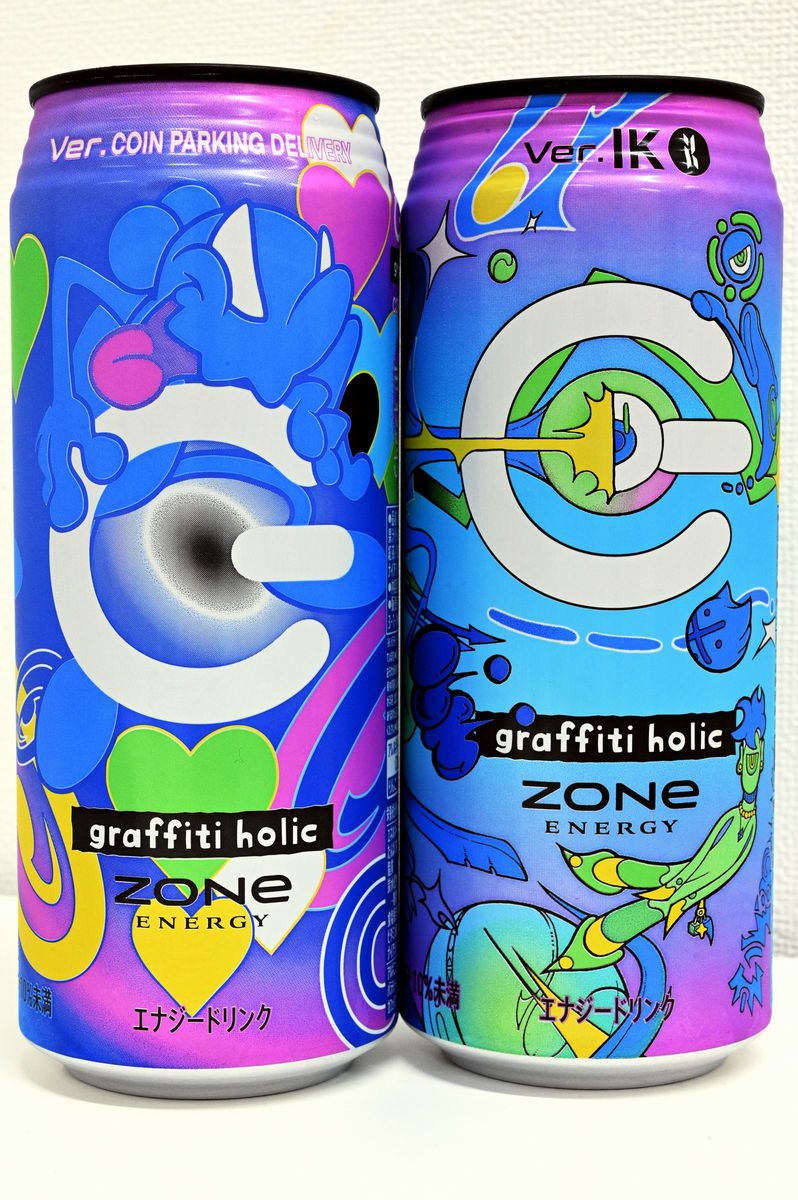 グラフィックアーティストCOIN PARKING DELIVERYとIKの描き下ろし