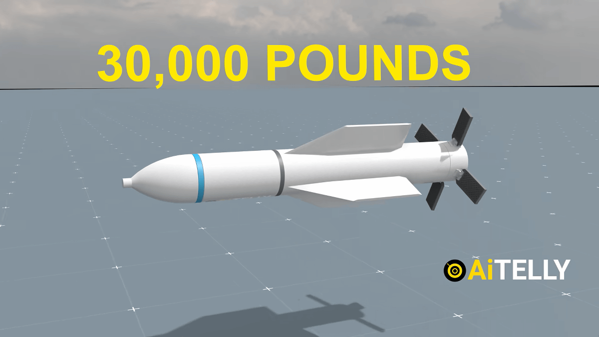 アメリカ軍の特殊爆弾「バンカーバスター」はイランの地下深くにある核