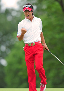 全米プロで遼がメッシュパンツを着用？｜GDO ゴルフダイジェスト