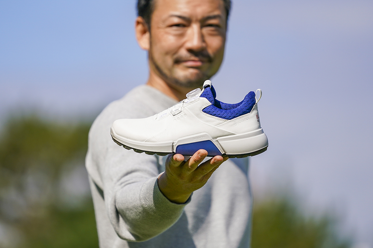 エコー BIOM H4 BOAを試し履き「足裏にピタリと沿う感触」｜GDO ゴルフ