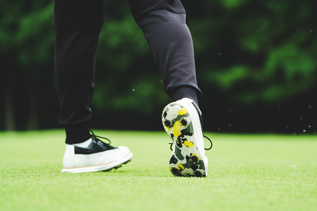 コールハーン オリジナルグランド ツアー ゴルフ WPを試し履き「特別感