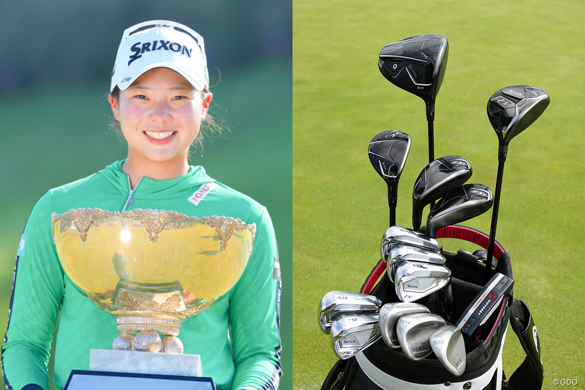 菅楓華のクラブ選び「まずは顔で」 小ぶりな「ZXi TR」は右に行かない