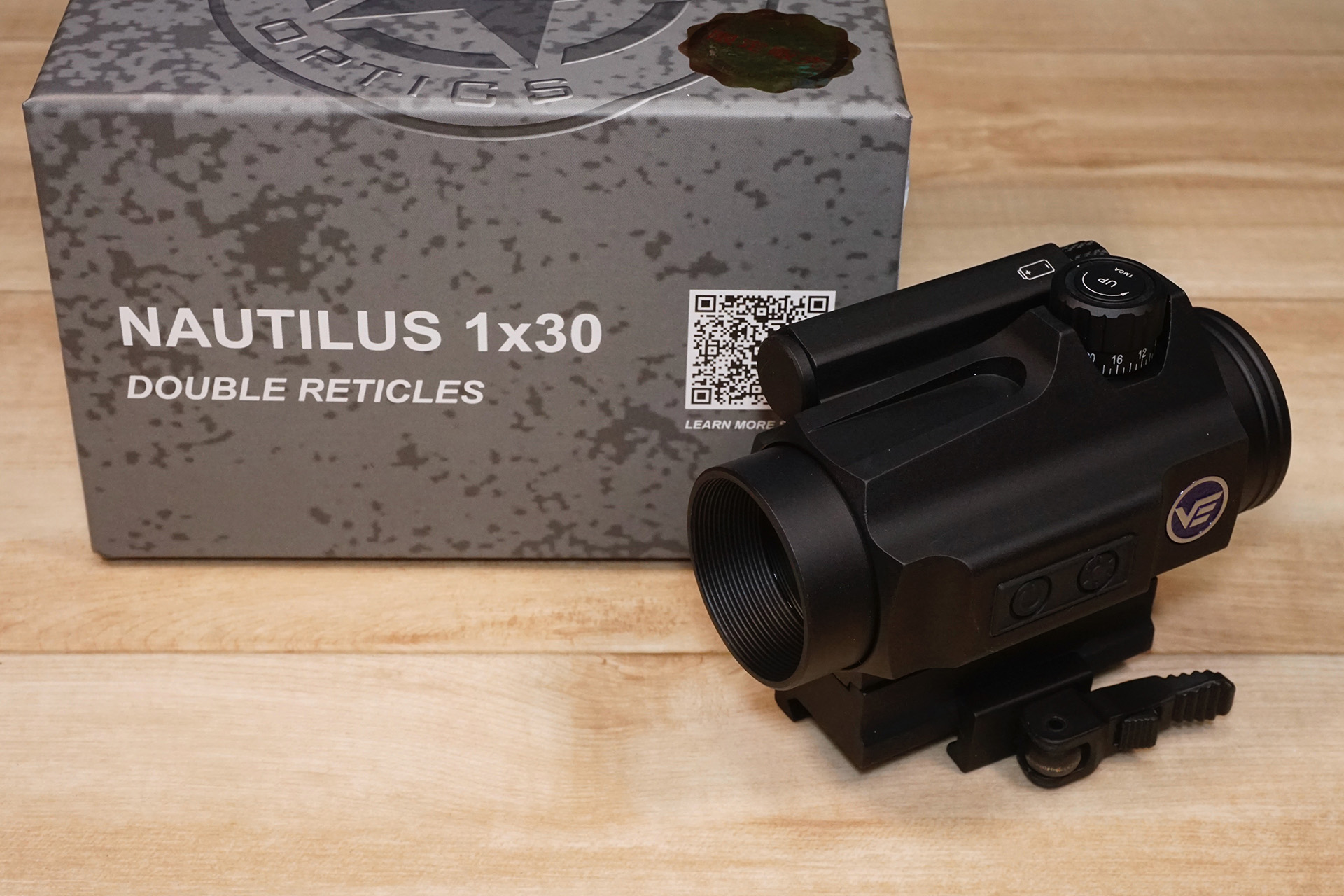 サークルレティクルを採用したVector Optics NAUTILUSの第3世代、SCRD