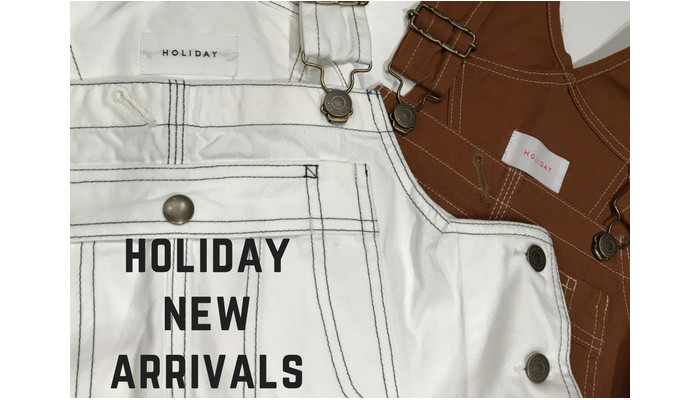 holiday – ホリデイから新作big overall-ビッグオーバーオールが入荷