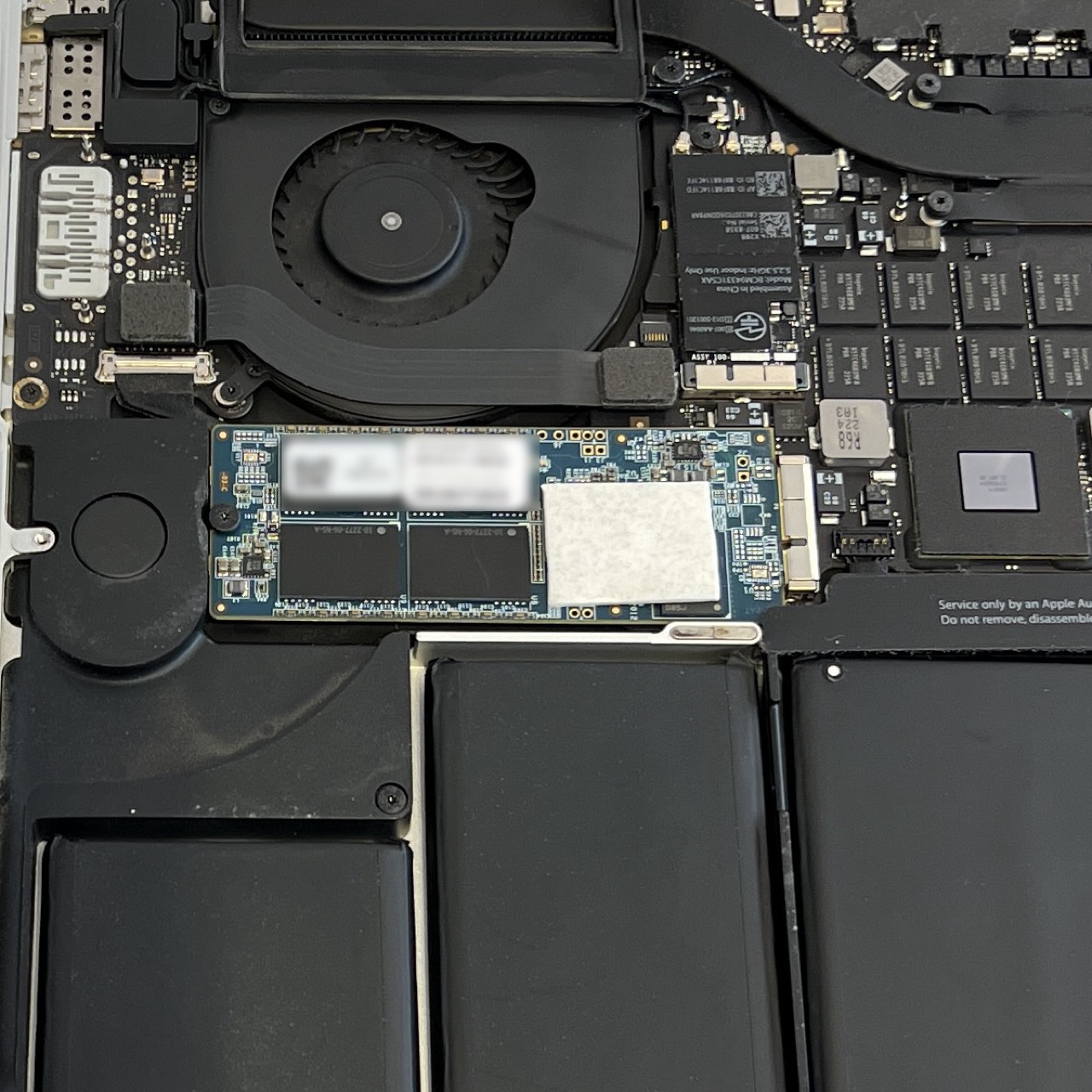 MacBook Pro (Retina, 15-inch, Mid 2012) 2TB SSDに増設 BOOTCAMP領域