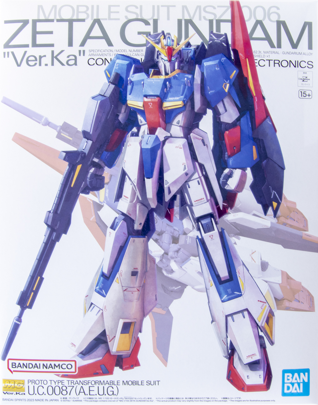 MG ゼータガンダム Ver.Ka 【開封編】 – MASTER GRADE CLUB