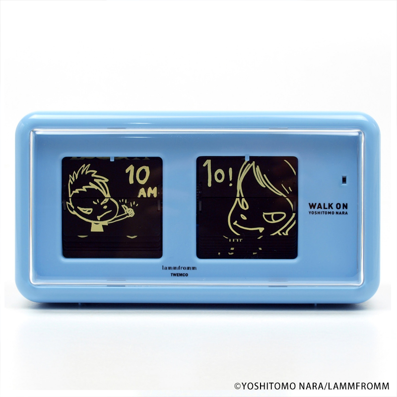 パタパタクロック WALK ON シリーズは、秋から始める新生活にもお勧め