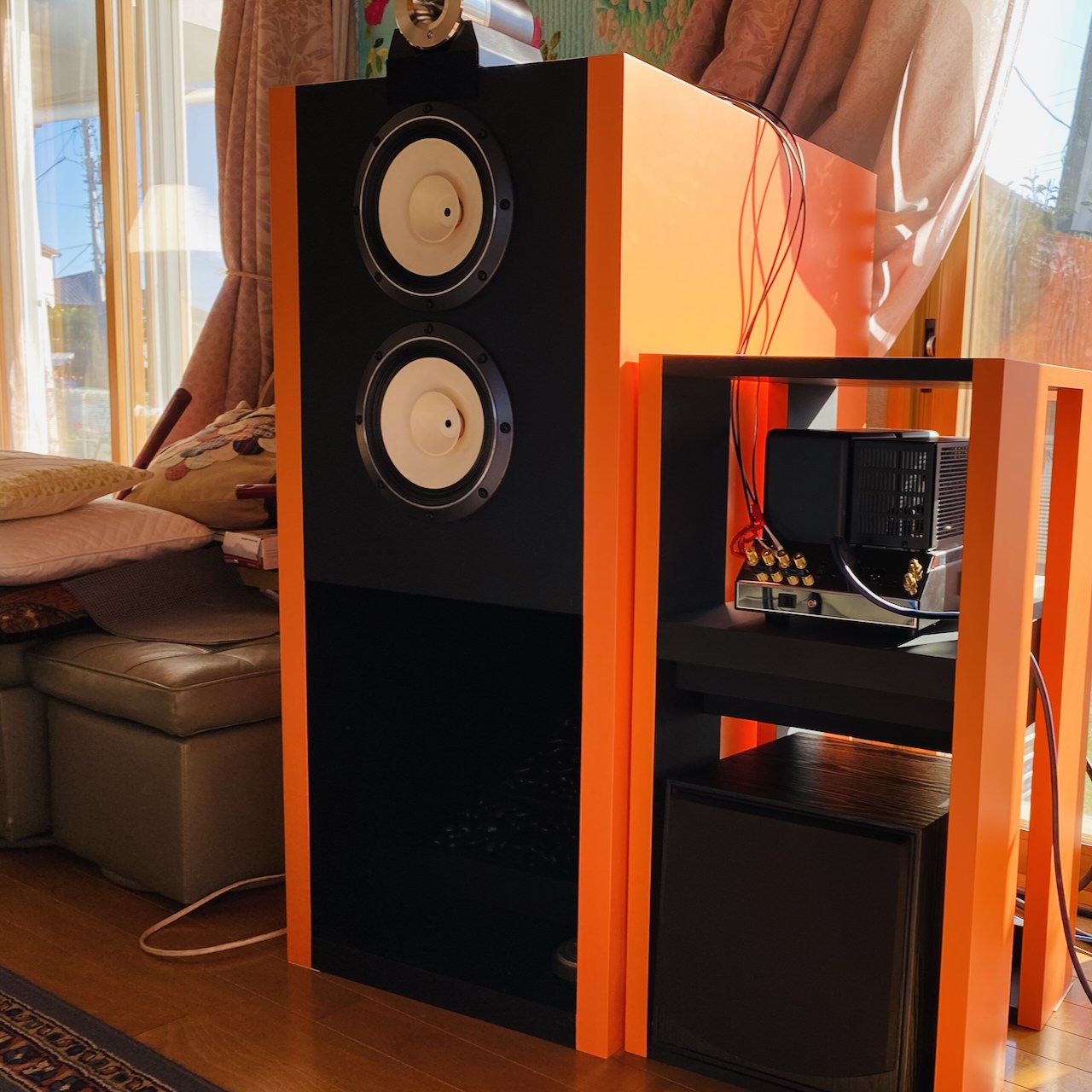 20cm 2発! バーチカルツインのバックロードホーン – Xperience Speaker