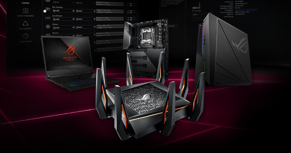 ASUSが最強ゲーミングWi-Fiルーター「ROG Rapture GT-AX11000」を発売