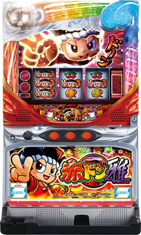 赤ドン雅 パチスロ スロット 機械割 天井 初打ち 打ち方 スペック