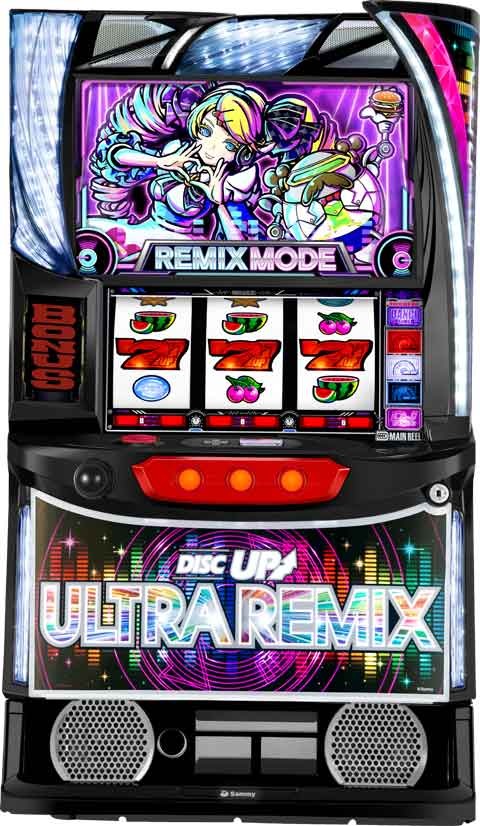 A‐SLOT+ ディスクアップ ULTRAREMIX(スマスロ) パチスロ スロット 機械