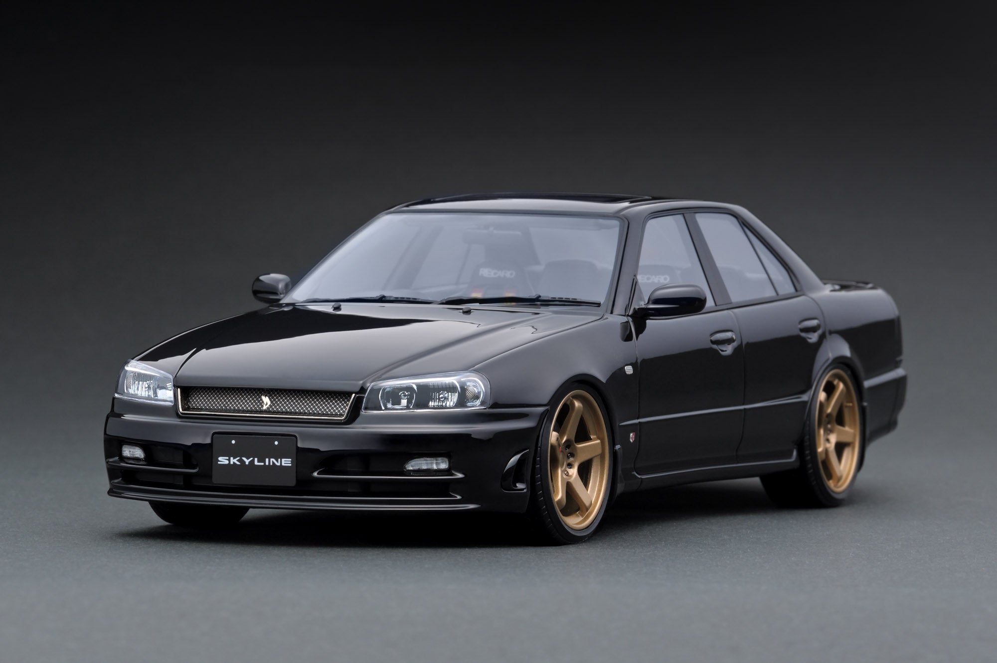 IG1579 Nissan Skyline 25GT Turbo (ER34) Black – ignition model