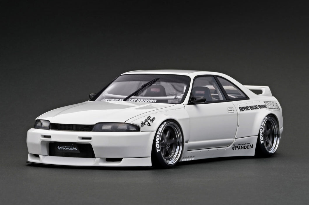 IG3029 PANDEM GT-R (BCNR33) White – ignition model