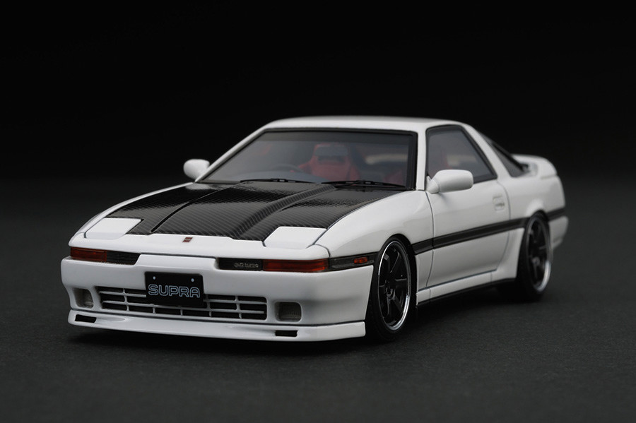 IG0491 1/43 Toyota Supra 3.0 GT (MA70) White | LINE UP | ignition