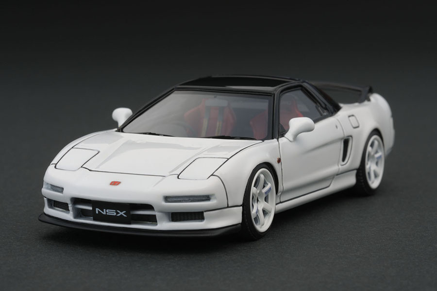 IG0929 1/43 Honda NSX (NA1) White | LINE UP | [公式] ignition