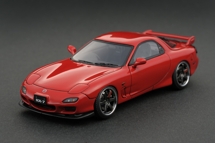 IG0205 1/43 Mazda RX-7 (FD3S) Type RS Red | LINE UP | ignition
