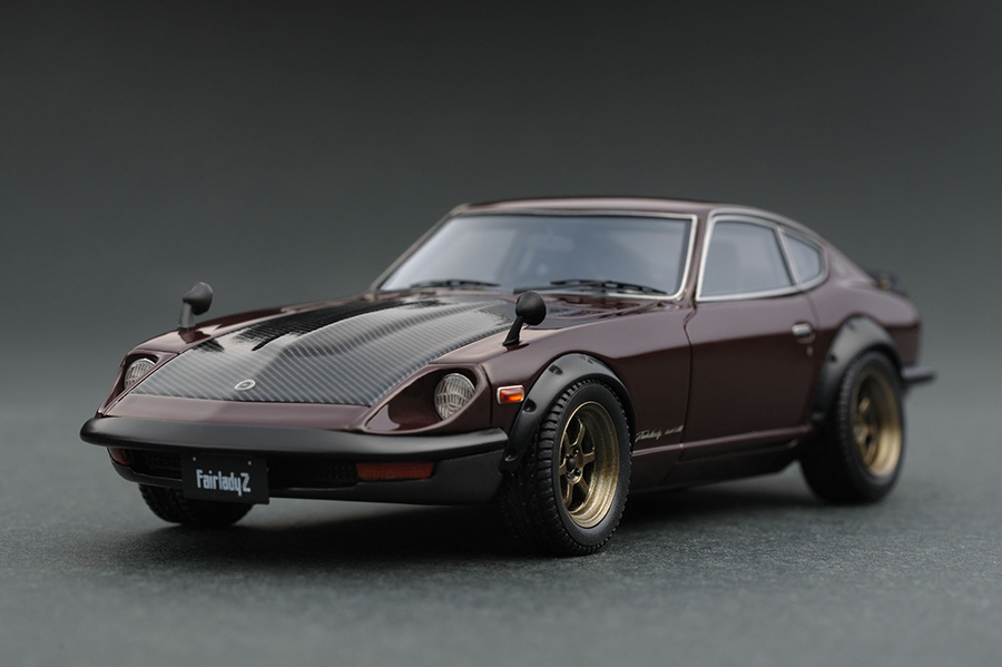 IG0241 1/43 Nissan Fairlady Z-G (HS30) Maroon Circuit Ver | LINE