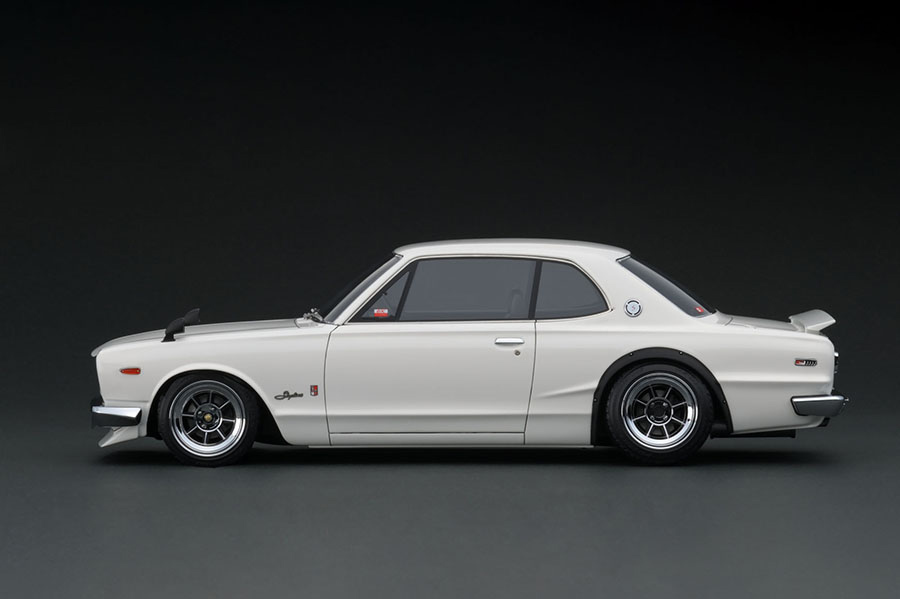 IG1592 1/12 Nissan Skyline 2000 GT-R (KPGC10) White | LINE UP
