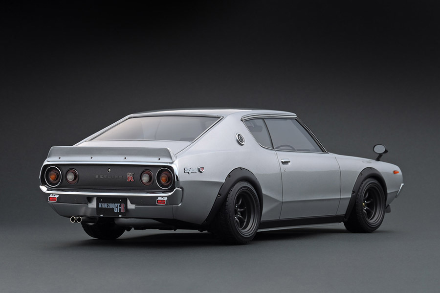 IG1803 1/12 Nissan Skyline 2000 GT-R (KPGC110) Silver | LINE UP