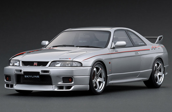 IG1840 1/18 Nissan Skyline GT-R (BCNR33) V-spec Silver | LINE UP