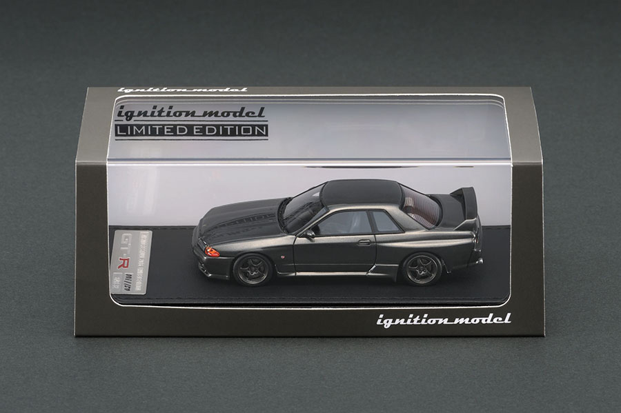 IG1281 1/43 Nissan Skyline GT-R Nismo (R32) Gun Gray Metallic