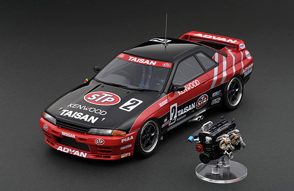 IG2423 1/18 STP TAISAN GT-R (#2) 1992 JTC With Engine | LINE UP