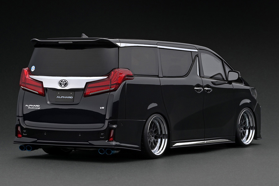 IG2432 1/18 Toyota Alphard (H30W) Executive Lounge S Black | LINE