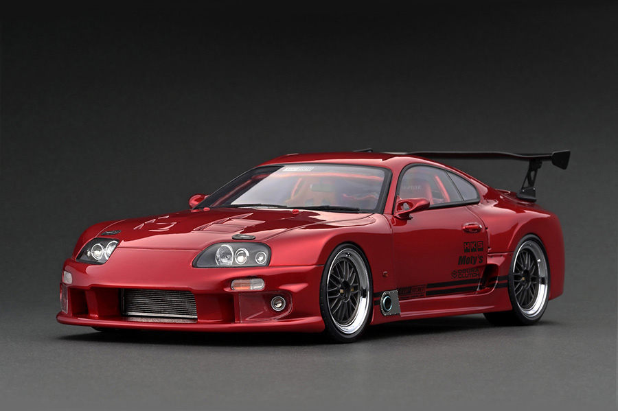 IG2487 1/18 TOP SECRET GT300 Supra (JZA80) Red Metallic | LINE UP