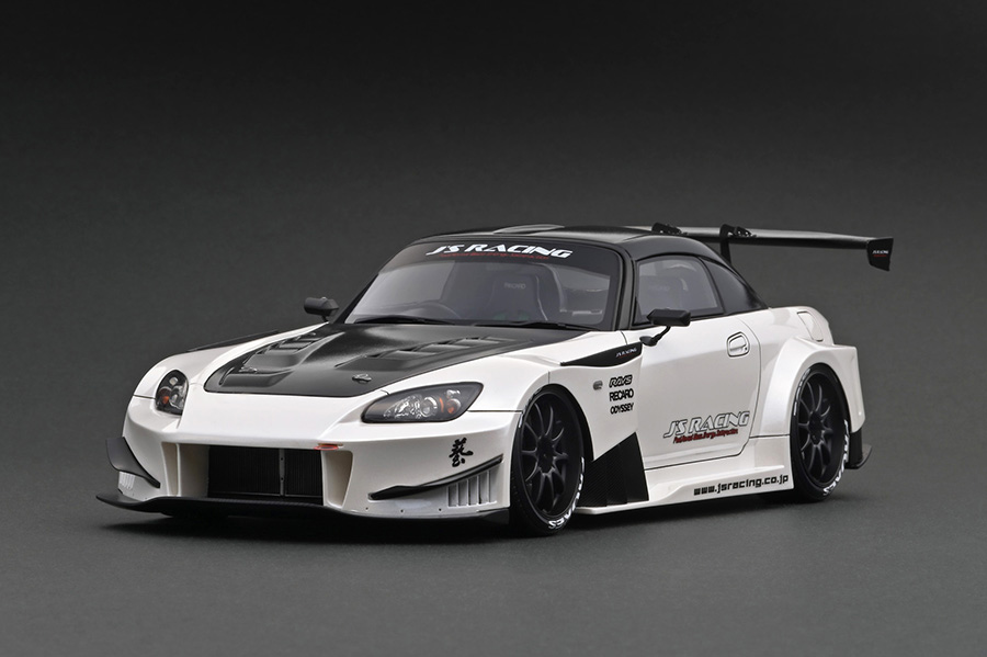 IG2010 1/18 J'S RACING S2000 (AP1) Pearl White | LINE UP | [公式
