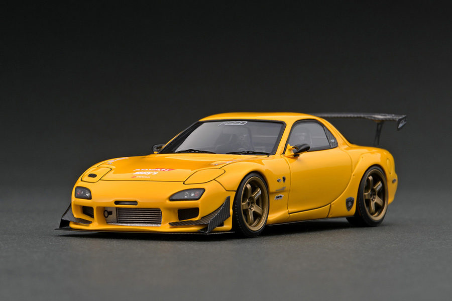 IG2184 1/43 FEED RX-7 (FD3S) Yellow | LINE UP | [公式] ignition