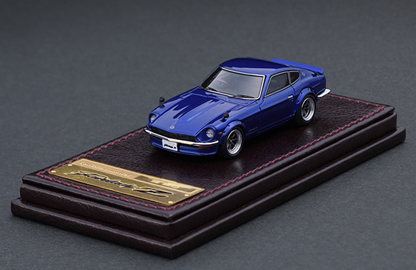 IG2307 1/64 Nissan Fairlady Z (S30) Blue Metallic | LINE UP