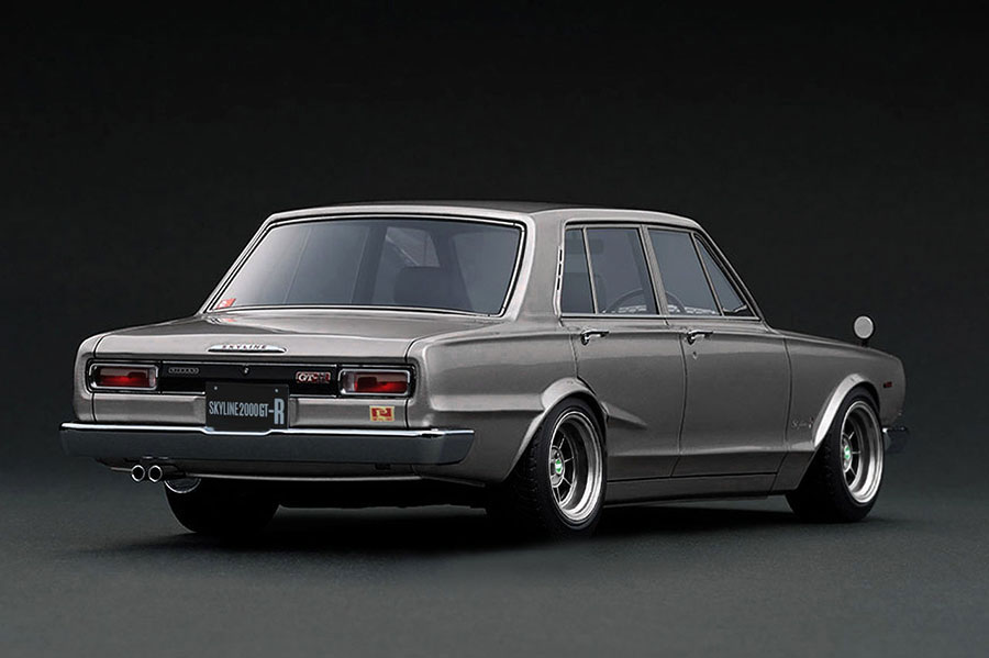 IG3512 1/18 Nissan Skyline 2000 GT-R (PGC10) Silver | LINE UP