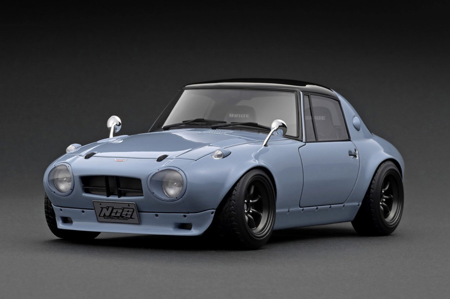IG3089 1/18 Toyota Sports 800 NOB Hachi Ver Light Gray | LINE UP
