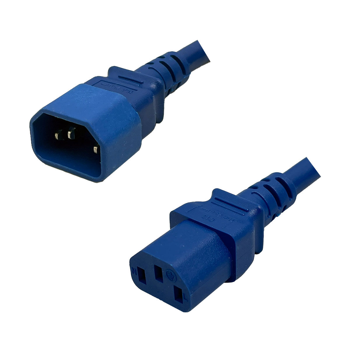 IEC320 C14 Male Plug to C13 Connector 1.8 Meters / 6 Feet 10A/250V