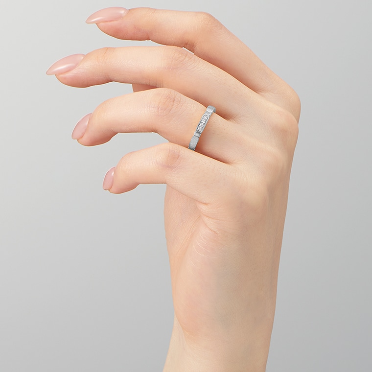 若竹L10]Ptダイヤモンド/リング(プラチナ): ICHAROI | IMAYO Official