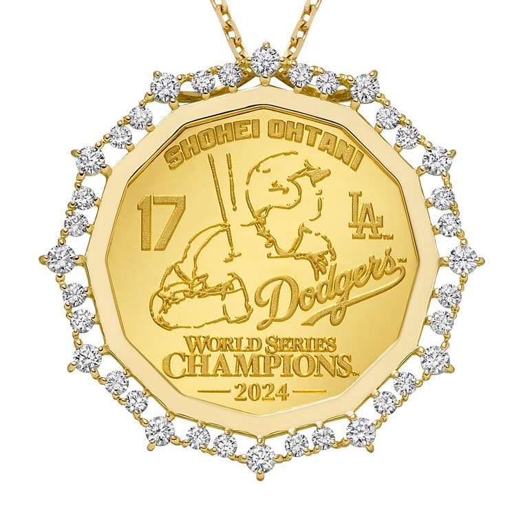 SHOHEI OHTANI OFFICIAL「K24/K18 COIN DIAMOND PENDANTS」（2024